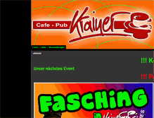 Tablet Screenshot of krainer.at